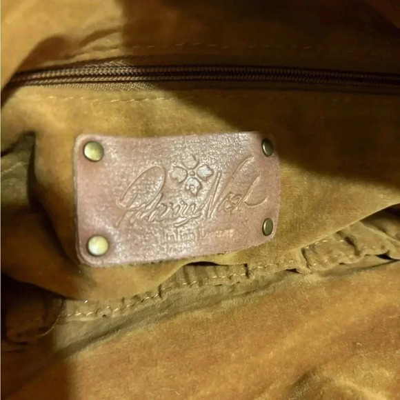 Patricia Nash  multicolor print leather crossbody bag - Picture 7 of 11